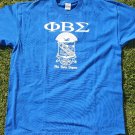 PHI BETA SIGMA blue short sleeve T shirt Phi Beta Sigma fraternity T-shirt #4