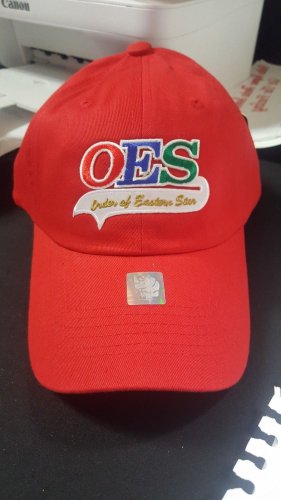 ORDER OF THE EASTERN STAR DAD HAT CAP OES MASONIC BASEBALL CAP