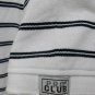 White Black stripe polo shirt White Black stripe short sleeve polo shirt Polo