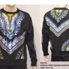 African Swag Dashiki BLACK AFRICAN PRINT DASHIKI SWEATSHIRTS Black Panther
