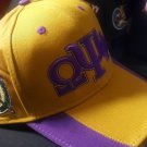 OMEGA PSI PHI FRATERNITY BASEBALL HAT CAP Q-DOG OMEGA GOLD BASEBALL HAT CAP #10