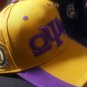 OMEGA PSI PHI FRATERNITY BASEBALL HAT CAP Q-DOG OMEGA GOLD BASEBALL HAT CAP #10
