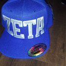 ZETA PHI BETA SORORITY BASEBALL HAT Z PHI B BLUE WHITE BASEBALL HAT SORORITY #1