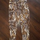 Plus size stretch pants Plus size cheetah print spandex pants XL/XXL