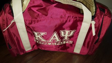 KAPPA ALPHA PSI Fraternity Duffle bag Gym Travel Sports Luggage Nupe duffel bag