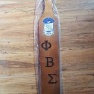 PHI BETA SIGMA Fraternity wooden paddle Divine 9 Wood Wall Fraterntiy paddle