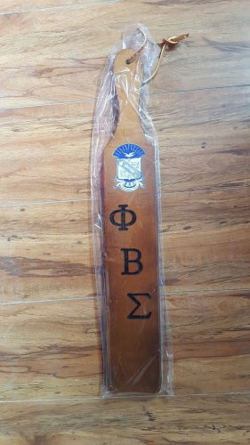 PHI BETA SIGMA Fraternity wooden paddle Divine 9 Wood Wall Fraterntiy paddle