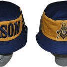 MASONIC FREEMASON BLUE GOLD BUCKET HAT BOONEY SAFARI HAT WOODS BUCKET CAP