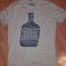 Lucky Brand short sleeve T-shirt's USA BOURBON short sleeve T-shirt Retro Tee M