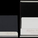 Alpha Phi Alpha Engrave Leather Business Card Holder with Magnetic Closure