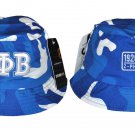 ZETA PHI BETA SORORITY BLUE WHITE Bucket Hat Z-PHI Camouflage Bucket Hat 1920