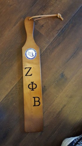 Zeta Phi Beta Sorority Wood Paddle Zeta Phi Beta Wall Paddle 1920 Z-KITTY