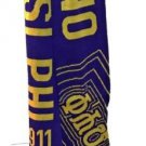 OMEGA PSI PHI Fraternity Scarf PURPLE GOLD OMEGA PSI PHI SCARF SOBAT QUE SCARF