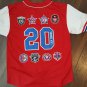 CUBA baseball Jersey Red Latin Baseball Jersey Negro Leagues Baseball Jersey XL