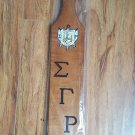 Sigma Gamma Rho Sorority Wooden Paddle S-GRHO POODLE 1922 Wall Paddle Plague