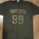 BROOKLYN  SHORT SLEEVE T- SHIRT BLACK BRKLYN SHORT SLEEVE CREW NECK T-SHIRT L