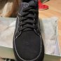 Black High Top Sneaker Boots Men's Black High Top Plaid Casual Shoes SZ 11 US
