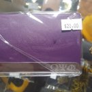 Omega Psi Phi Engrave Leather Business Card Holder with Magnetic Closure