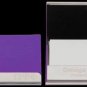 Omega Psi Phi Engrave Leather Business Card Holder with Magnetic Closure