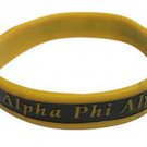 Alpha Phi Alpha Fraternity Silicone Bracelet 1906 ICE COLD ALPHA PHI ALPHA