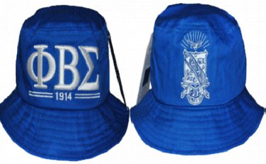 PHI BETA SIGMA Fraternity Bucket Hat  PHI BETA SIGMA GOMAB 1914 FISHERMAN HAT