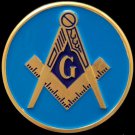 Mason Masonic Symbol Auto Emblem Freemason Gold Car Emblem Sticker