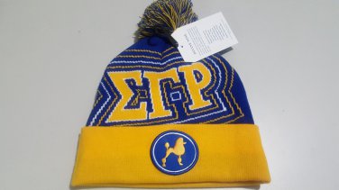 SIGMA GAMMA RHO SORORITY BALL BEANIE HAT SKULL CAP S-GRHO SKULL CAP BEANIE