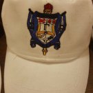 SIGMA GAMMA RHO SORORITY WHITE HAT CAP WOMENS SORORITY DAD HAT