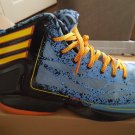 Adidas ADIZERO CRAZY LIGHT 2 Basketball Light Blue AdiZero High top Sneakers 10