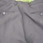 Black Polyester Dress Casual business slacks pants Men's Dress Slacks 32WX30L