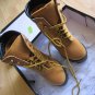 Women's Camel High Heels Platform Shoes Lace Ups Ankle Boots WILD DIVA 7.5US