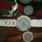 Men's Watches Non-Working For Repair Silver Bling Gold Mens watch Lot of