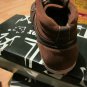 Brown High Top Sneaker Boots Men's Brown High Top Fashion Casual Shoes SZ 11 US