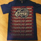 LOS ANGELES CLIPPERS BLUE SHORT SLEEVE JERSEY T-SHIRT UNK LA CLIPPER T-SHIRT SM