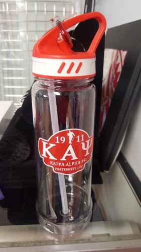 KAPPA ALPHA PSI  Fraternity Water bottle Divine 9 Jug Jar 16 oz Drink Container