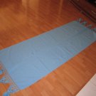 Cotton Scarf Women's Light Blue Cotton Scarf Wrap 6 feet cotton Scarf  wrap