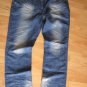 BLUE DENIM JEAN PANTS HIGH END RELAX FIT BLUE DENIM JEAN PANTS 44Wx33L