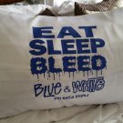 Phi Beta Sigma Fraternity Pillow Case Satin Blue White Pillow Case Cover #2