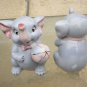 Elephant Figurine Miniature Elephant Decorative Figurine Elephant Home Decor #3