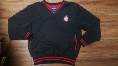 DELTA SIGMA THETA  SORORITY SWEATSHIRT V-NECK PULLOVER WINDBREAKER COACH TOP