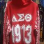 DELTA SIGMA THETA SORORITY Pullover Hoodie jacket 1913 DST FORTITUDE