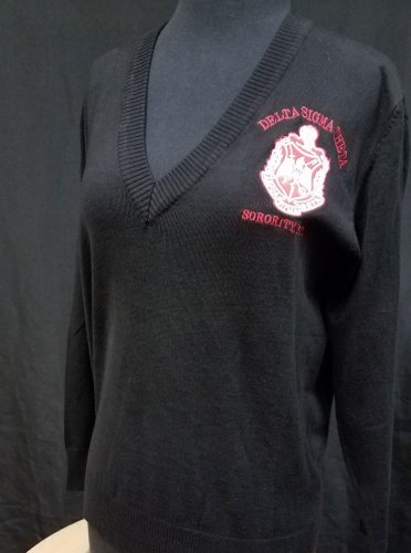 DELTA SIGMA THETA SORORITY SWEATER DELTA DIVA PULLOVER V-NECK SWEATER 1913 #4