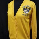 SIGMA GAMMA RHO SORORITY CARDIGAN SWEATER GOLD SORORITY CARDIGAN SWEATER 1922