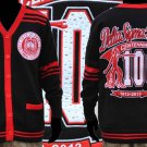 Delta Sigma Theta Sorority 100 YEAR CENTENNIAL WOOL CARDIGAN SWEATER 1913 oo-oop