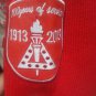 Delta Sigma Theta Sorority Cardigan Sweater 100 YEAR CENTENNIAL WOOL SWEATER