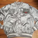 Negro League Baseball Satin Commemorative Jacket  NLBM RARE SILVER Letterman