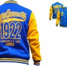 Sigma Gamma Rho Sorority Letterman Varsity Jacket Fleece S-GRho Varsity Coat
