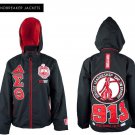 Delta Sigma Theta WINDBREAKER Delta Diva Black Windbreaker Jacket 1913 OOO-OOP