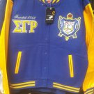 SIGMA GAMMA RHO SORORITY VARSITY JACKET S-G-RHO Wool Letterman Jacket 1922