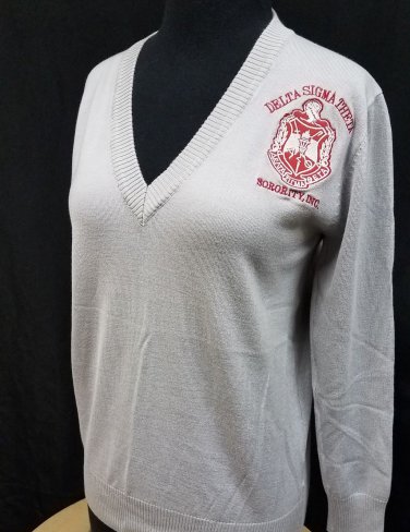 DELTA SIGMA THETA SORORITY SWEATER DELTA DIVA PULLOVER V-NECK SWEATER 1913 #3